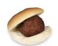 Broodje bal met mosterd